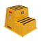 Industrial Safety Step Ladder | 150kg Load Capacity | Non-Slip Rubber Feet & High-Grip Tape | 0.5m Height by Gorilla Hartman