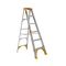 Single Sided A-Frame Ladder 1.8m | Heavy Duty Aluminium | 180kg Load Capacity | Lightweight Design by Gorilla Hartman
