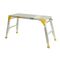 Adjustable Work Platform 450mm Wide | Positive Locking System | Integrated Extension Brackets | 0.6-0.9m Height by Gorilla Hartman