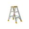 Double Sided A-Frame Ladder | 0.9m Height | 180kg Capacity | Aluminium by Gorilla Hartman