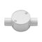 25mm Grey 2-way Junction Box