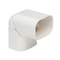 Air Conditioning Duct 100mm Vertical Elbow