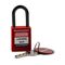 Lock Out Padlock Only Nylon Red Body