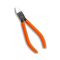 Diagonal Cutting Pliers Length 150mm Orange Handle