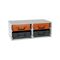 RolaCase Dual Cabinet Kit Including 4 Carry Cases