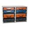 RolaCase Dual Enclosed Cabinet Kit 8x Drawers Plus 8x Carry Cases