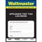Appliance Test Tag Log Book For Tagging And Testing Records