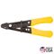 Wire Stripper and Cutter with Spring