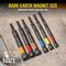1/4-Inch Magnetic Colour-Coded Power Nut Setter