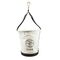 Tapered-Wall Bucket with Swivel Snap Hook, Canvas