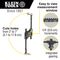 Adjustable Hole Saw with Auto-Set Arms