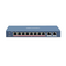 8 Port Unmanaged PoE Switch | 2 Gigabit Uplinks | 90W Power | by Dicker Data