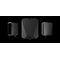 AJAX HUB HYBRID (4G) FIBRA BLACK | Supports 100 Devices | Dual Micro-SIM Slots | IP30 Protection | by Dicker Data