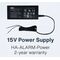 Wired Alarm Power Supply 15V 4A | Overload & Short-Circuit Protection | Ideal for Security Systems | by Dicker Data