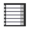 HIKVISION Intercom KD-KK G2 Nametag Module | 6 Buttons | IP65 Rated | Modular Design | by Dicker Data