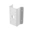 HIKVISION Corner Mount Cover | Durable Stainless Steel | Hikvision White Finish | by Dicker Data