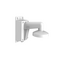 HIKVISION DS-1473ZJ-135B Wall Mount | Durable Aluminum Alloy | Integrated Junction Box | Hikvision White | by Dicker Data