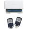 4-Relay Receiver with 2 Remote FOBs | SPDT Outputs | Expandable to 500 Remotes | by Dicker Data