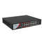 16 Port PoE Switch | 130W Power Budget | 6kV Lightning Protection | by Dicker Data