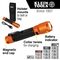 Rechargeable 2-Colour LED Torch with Holster