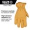 Cowhide Leather Gloves, Medium