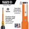 Insulated Screwdriver, No. 2 Square, 10 cm Round Shank