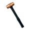 Copper Sledge Hammer 1.36kg (3lb) With Pinned Steel Core Fibreglass Black Handle