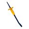 Podger Bar Hexagon with Grip Length 450 x Hex 16mm