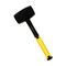 Mallet Rubber Black Fibreglass Handle 32oz / 900g