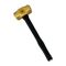 Brass Sledge Hammer 4lb With Pinned Steel Core Fibreglass Handle