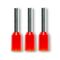Bootlace Terminal Pre-Insulated Red 1mm² Length 8mm 500 Pack