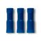 Crimp Terminal Pre-Insulated Bullet Receptacle 5mm 1.5-2.5mm² Blue 100 Pack