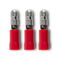Crimp Terminal Pre-Insulated Bullet 4mm 0.5-1.5mm² Red 100 Pack