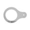 Earth Tag, Nickel Plated Brass Fits M105 Threaded Cable Gland