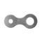 Earth Tag, Nickel Plated Brass Fits M12 Threaded Cable Gland