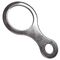 Earth Tag, Nickel Plated Brass Fits M25 Threaded Cable Gland