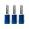 Crimp Terminal Pre-Insulated Flat Blade Length 10mm Cable 1.5-2.5mm² Blue 100 Pack