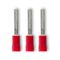 Crimp Terminal Pre-Insulated Flat Blade Length 18mm Cable 0.5-1.5mm² Red 100 Pack