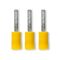 Crimp Terminal Pre-Insulated Flat Blade Length 18mm Cable 4-6mm² Yellow 50 Pack