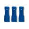 Crimp Terminal Quick Disconnect Fully Insulated 1.5-2.5mm² Female Width 4.8mm Blue 50 Pack