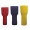 Crimp Terminal Quick Disconnect Fully Insulated 0.5-1.5mm² Female Width 6.35mm Red 10 Pack