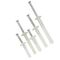 Nylon Nail Anchor Mushroom Head Diameter 5mm x Length 25mm 50 Pack