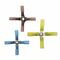 Crimp Terminal Heatshrink Yellow Insulated 4-Way Cable 4-6mm² 5 Pack