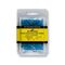 Crimp Terminal Heatshrink Blue Insulated Fork 4mm Cable 1.5-2.5mm²