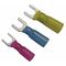 Crimp Terminal Heatshrink Red Insulated Fork 5mm Cable 0.5-1.5mm²