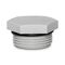 Blind Plug Nylon M25 Hexagon Head Light Grey