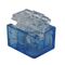 Telecom Splicing Connector T-Type OD1.27mm Blue 100 Pack