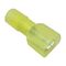 T-Tap Insulated Male Terminal Cable 4-6mm² Yellow 25 Pack