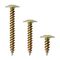 Washer Button Head Screws Needle Point Galvanised 8g Length 25mm 500 Pack
