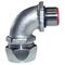 Flexible Metal Conduit Fitting 90 Degree 1 1/2" Male Thread M50 Inside Diameter 36.8mm